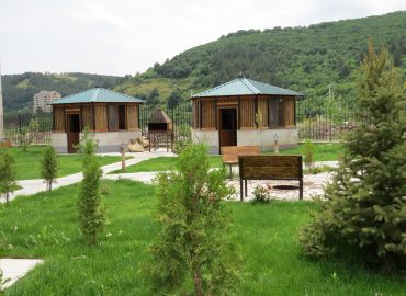 Wooden Gazebo in Tsaghkadzor