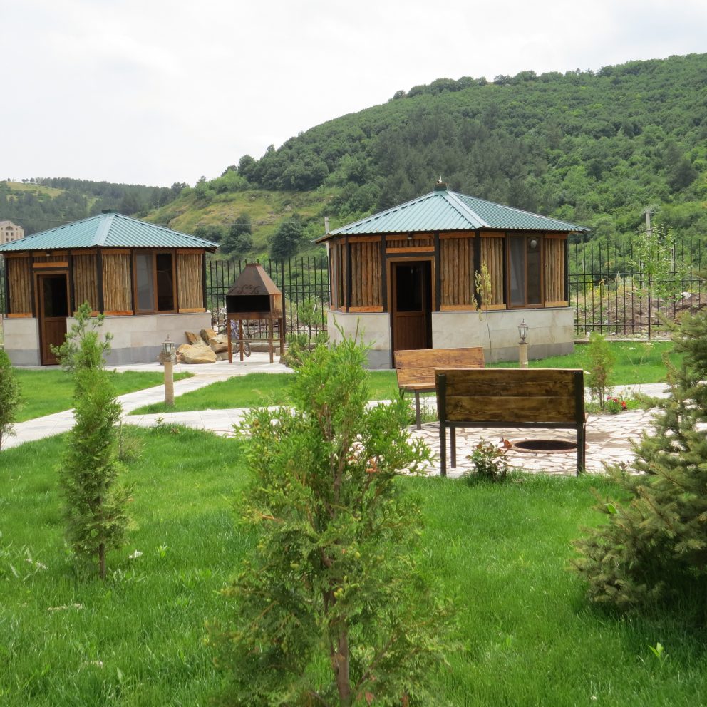 Wooden Gazebo in Tsaghkadzor
