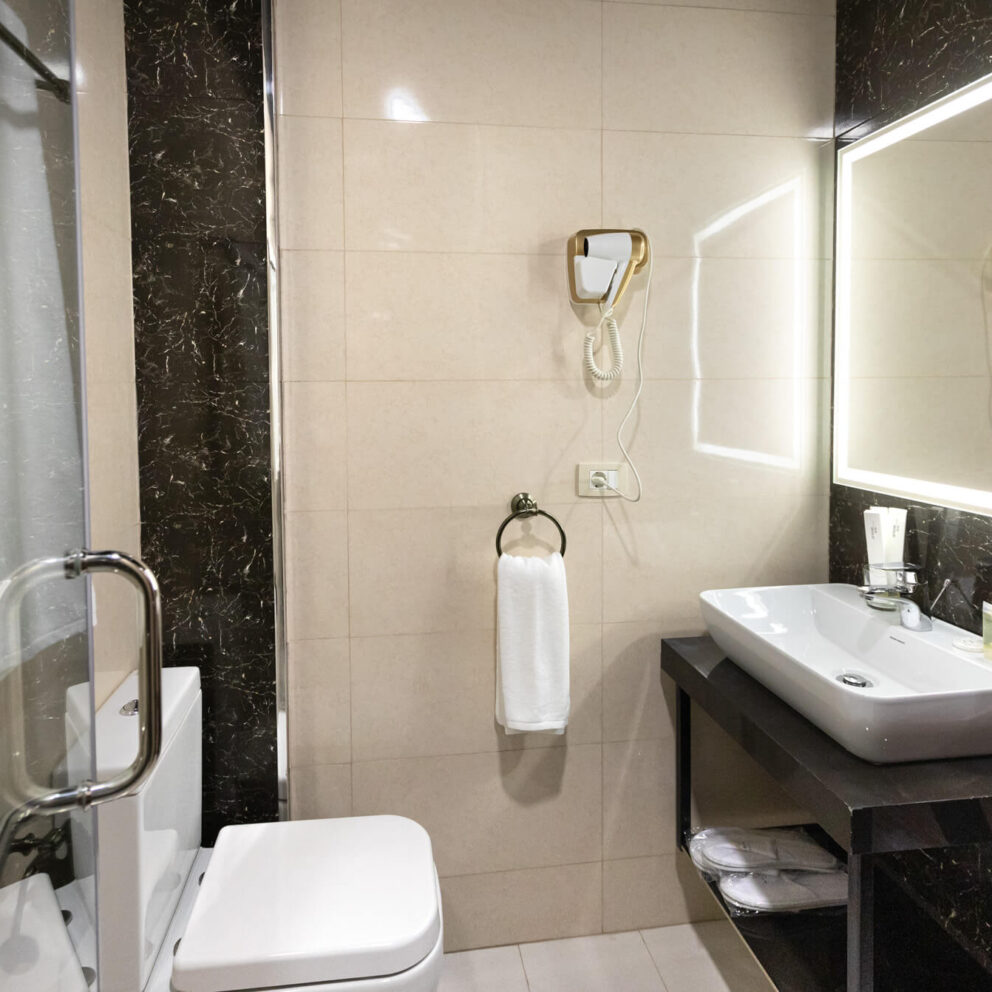 bathroom of Alaska Resort
